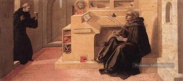  lippi - Vision de Saint Augustin Renaissance Filippo Lippi